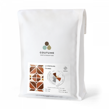 Café en grains ou moulu Colombie | Tabi La Cristalina 2kg