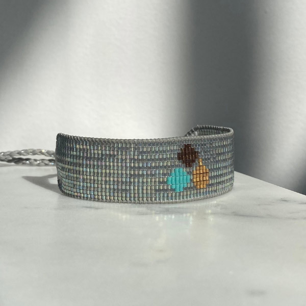Bracelet perles de verre en pré-commande | créateur Zinskaya