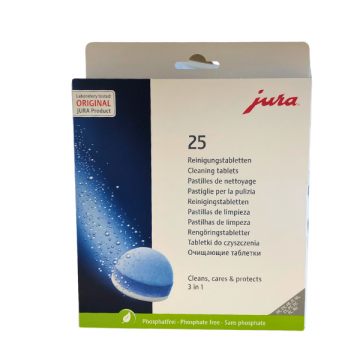 Boîte de 25 pastilles de nettoyage JURA