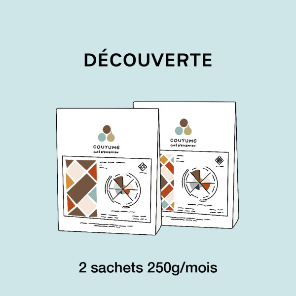 Abonnement sans engagement | Sélection de saison | 2 x 250g