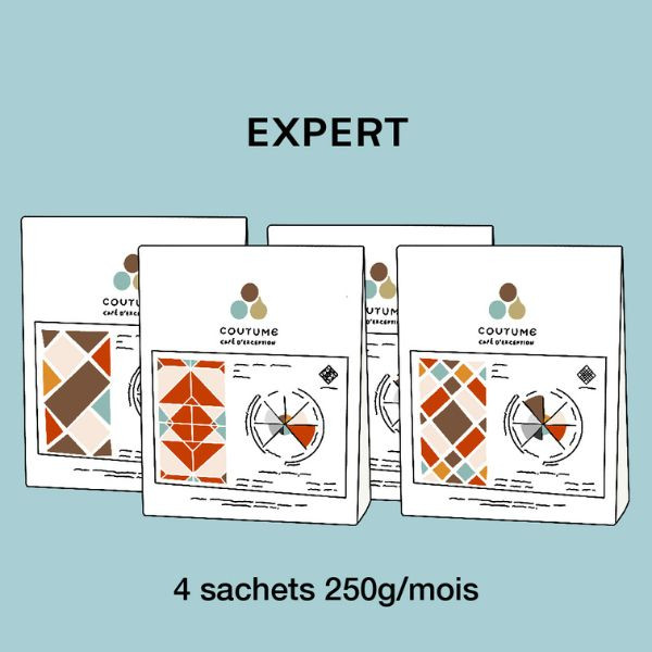 abonnement sans engagement sélection de saison 4x250g