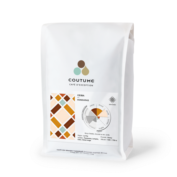 Café BIO en grains ou moulu Honduras | Ceiba 1kg