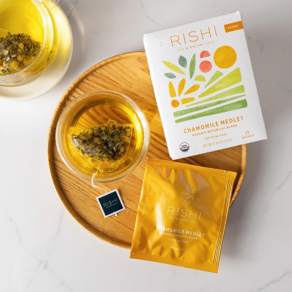 Infusion Camomille Citronnelle Verveine - 15 sachets | RISHI