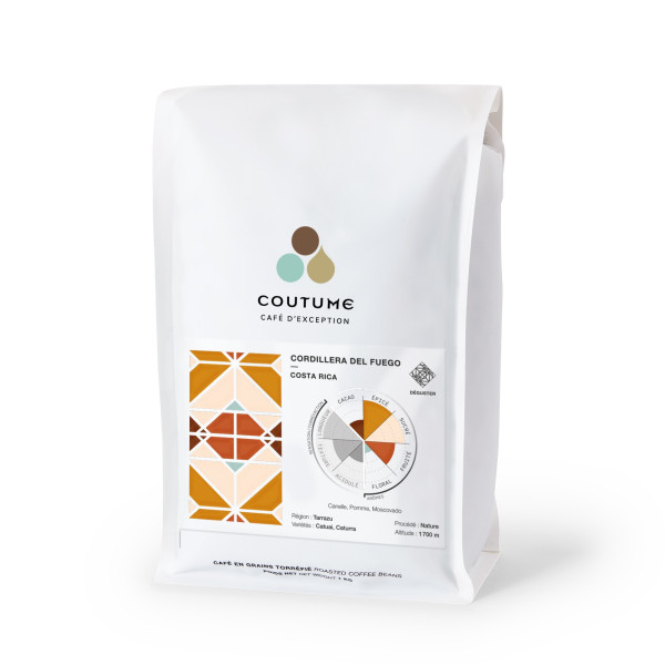Café en grains ou moulu Costa Rica | Cordillera Del Fuego 1kg Café en grains ou moulu Costa Rica | Cordillera Del Fuego 1kg