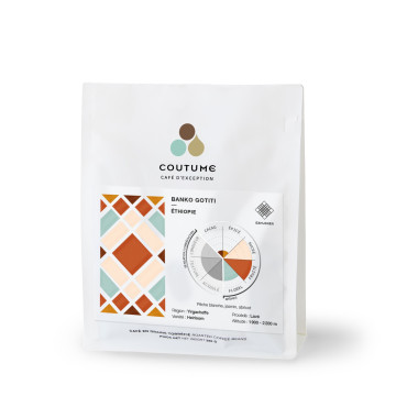 Café en grains ou moulu Ethiopie | Banko Gotiti 250g