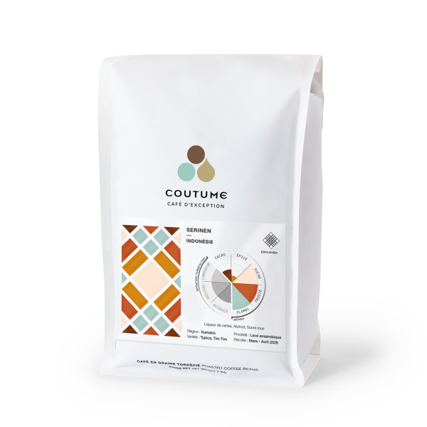 Café en grains ou moulu Indonésie I Serinen 1kg